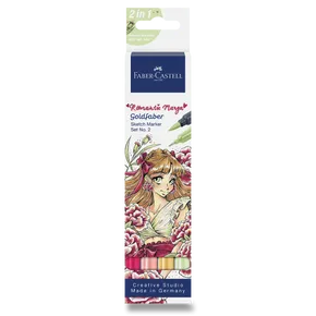 Markerek Faber-Castell Goldfaber kreatív romantikus manga 2. sz.